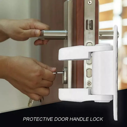 BUY 1 FREE 1-Anti-opening Protection Lock Multifunctional Door Handle Lock