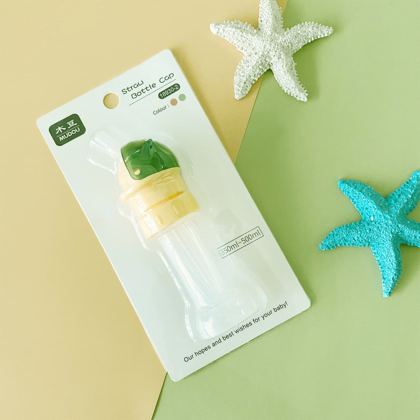 Kids Water Bottle Spout Conversion Cap with Straw – Universal Fit for Juice & Water Bottles, Spill-Proof Flip Top for Toddlers & Children