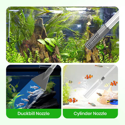 Aquarium Vacuum Cleaner with Siphon