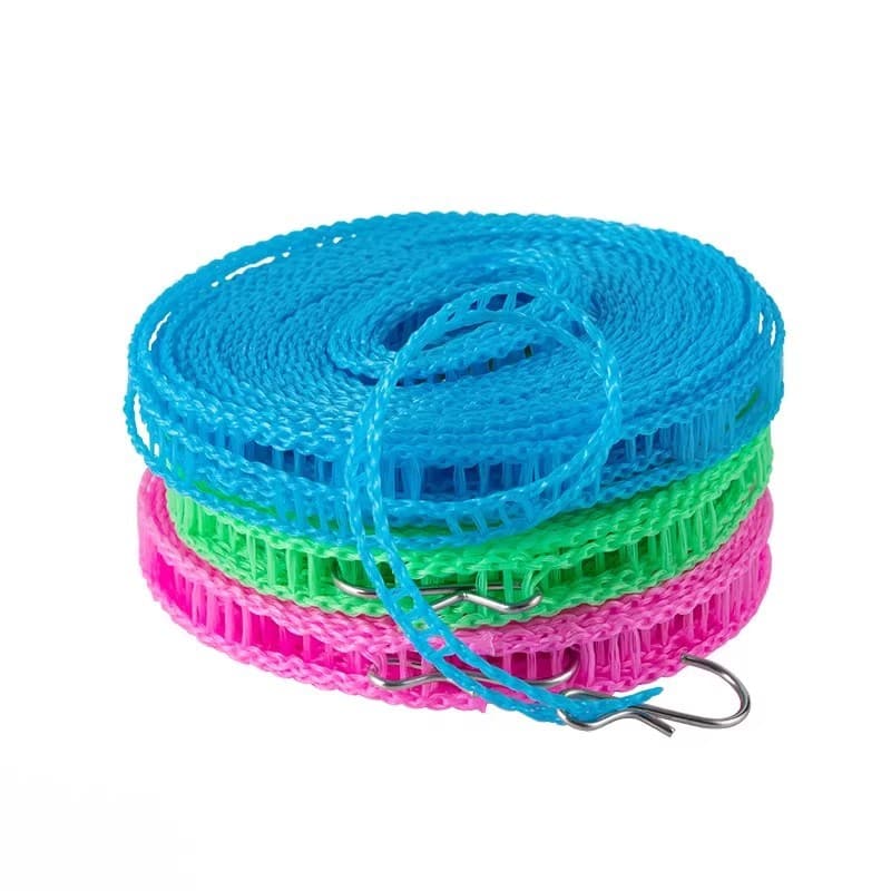 💨 Windproof Non-Slip Clothesline – Stays in Place, Clothes Won’t Slide, Perfect for Outdoor Drying