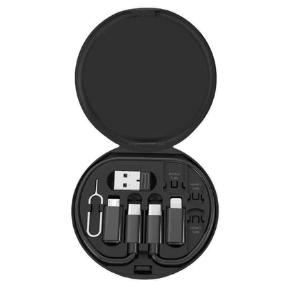 5-in-1 Portable Cable Adapter Storage Box Set