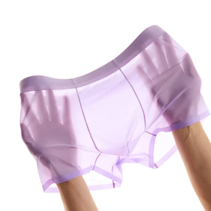 Ice Silk Men's Boxer Shorts