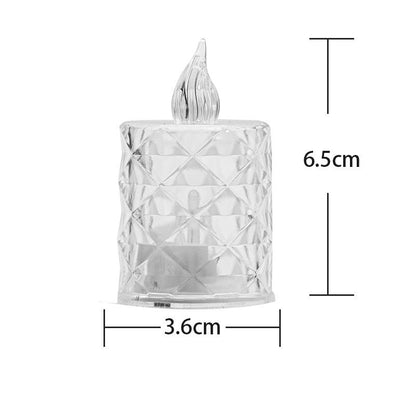 Crystal Flameless Candle Light