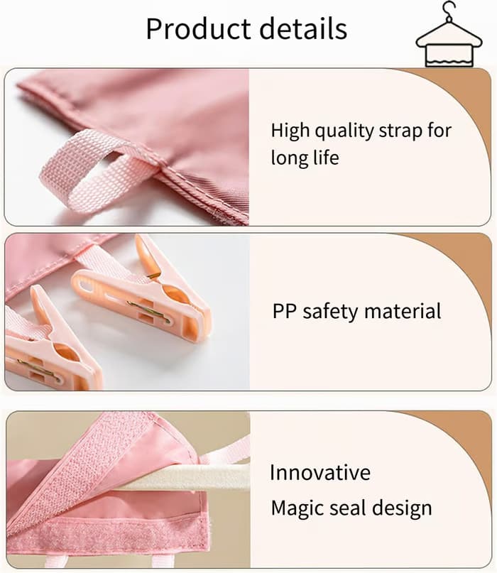 ✈️Portable Travel Clothespins – Turn Any Hanger Into a Clothesline