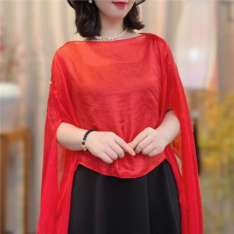 Fashionable Versatile Solid Color Shawl