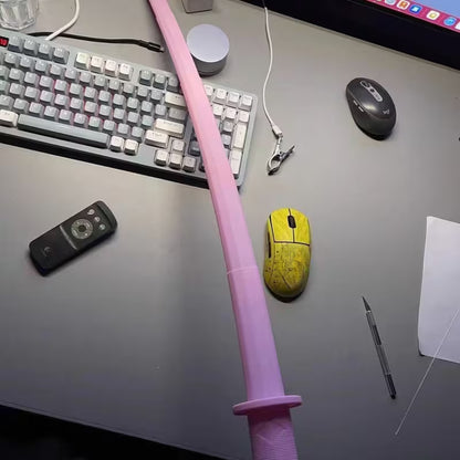 Retractable Role-Playing Katana - Plastic Samurai Prop Sword