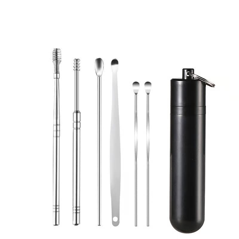 Set Ear Wax Removal Tool Set with Storage Tube
