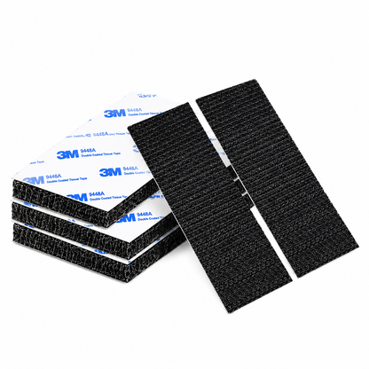 3 Pairs Heavy duty Velcro strips with adhesive