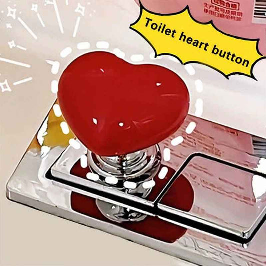 3 PCS Toilet heart button