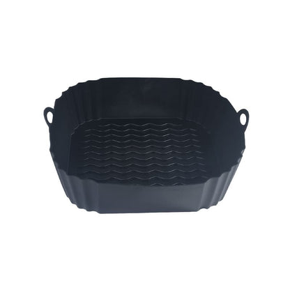 Silicone Air Fryer Basket Liner｜Reusable, Non-Stick & Easy Cleaning