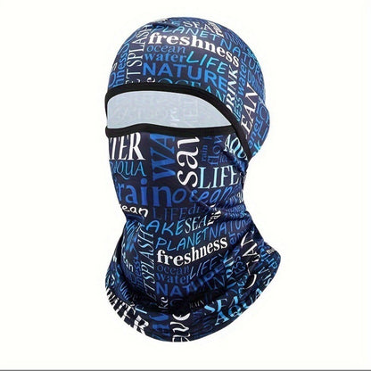 Summer Cycling Sun Mask – UV Protection, Dustproof & Breathable for Motorcycle & Outdoor Sports