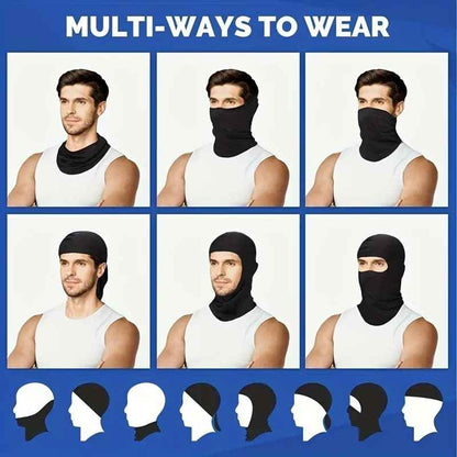 🛵 Beat the Heat! Cooling Face Mask for Riding, Work & Daily Use