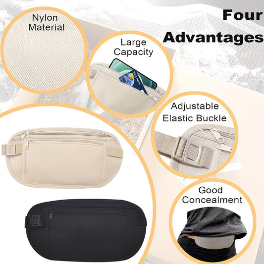 Multi-Functional Anti-Theft Close-Fit Waist Bag — Outdoor Sports, Commuting & Trips
