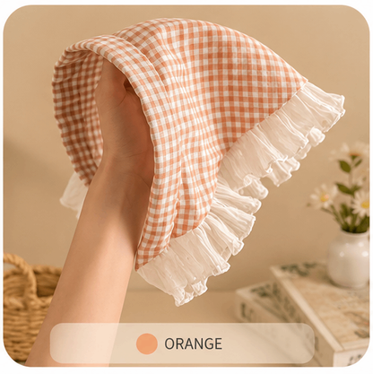 👒2026 New Kids Lace Triangle Scarf – Countryside Style, 2-in-1 Headband & Hair Scarf