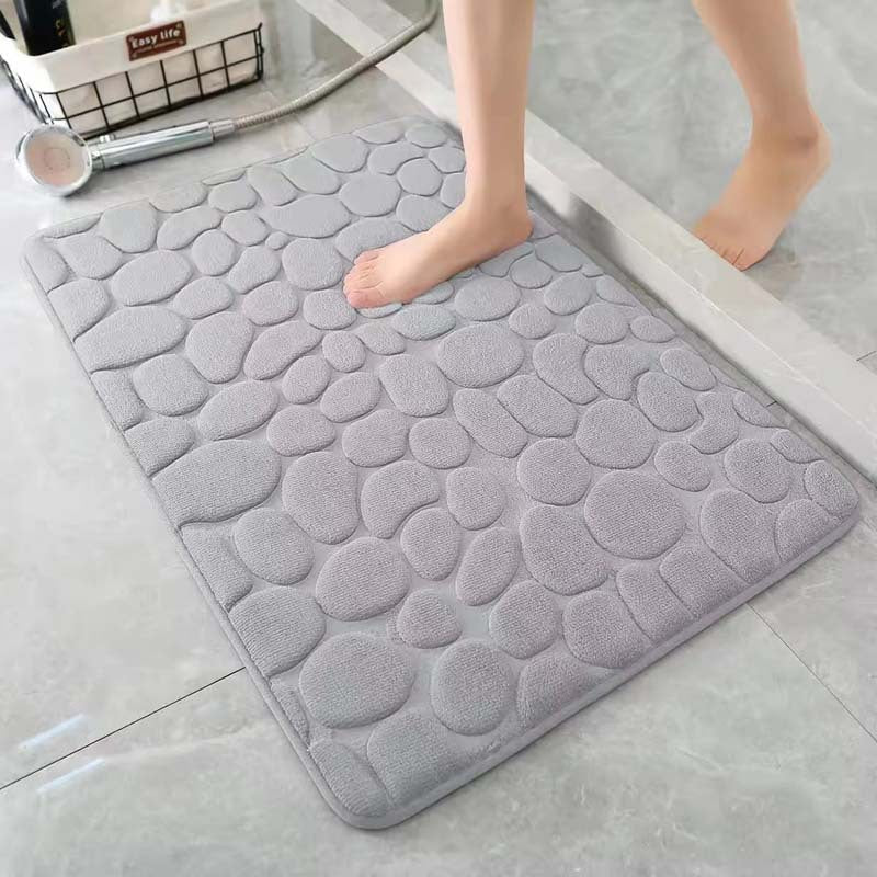Coral fleece floor mat, comfortable and non-slip