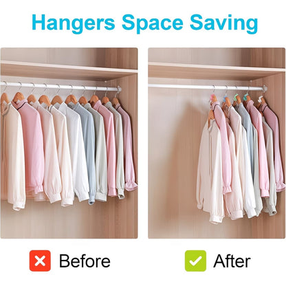 Space Efficient Clothes Hanger Hook｜Easy Organization Solution