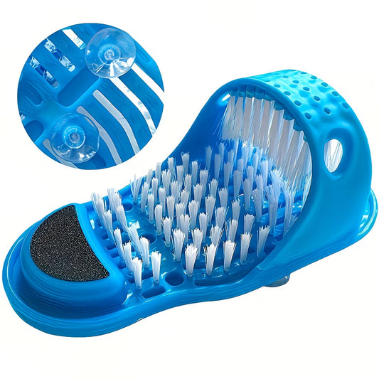Anti-Slip Suction Cup Foot Cleaning Brush Tool— Foot Exfoliating Scrubber for Dead Skin