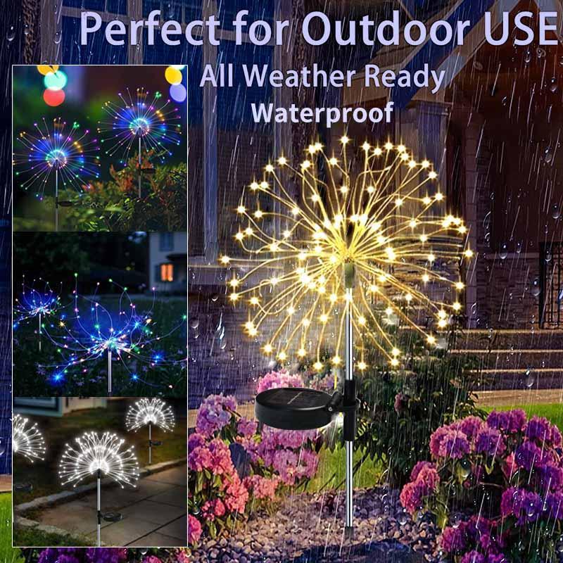 Solar Firework Garden Lights – Waterproof Outdoor Decorative Lights for Yard, Lawn & Patio
