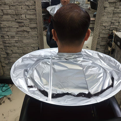 Adjustable Umbrella-Style Hairdressing Cape / Barber Apron