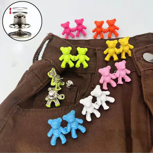 Waist Bear-Shaped Trouser Buckle