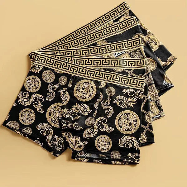 5-Pack Men's Breathable Antibacterial Boxer Briefs