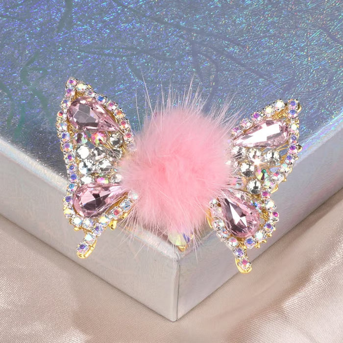 Moving Butterfly Hair Clip