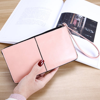 👛Large Capacity Zipper Wallet – Multi-Card Slots, Holds Phone, Cash & ID, All-in-One for Daily Outings