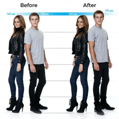 Invisible Height-Lifting Insoles