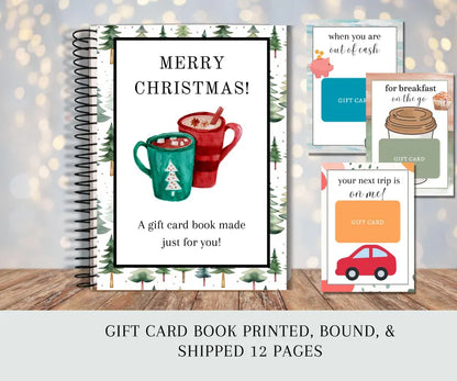 Christmas Gift Card Book 🎁Surprises On Every Page📚Hardcover & Durability