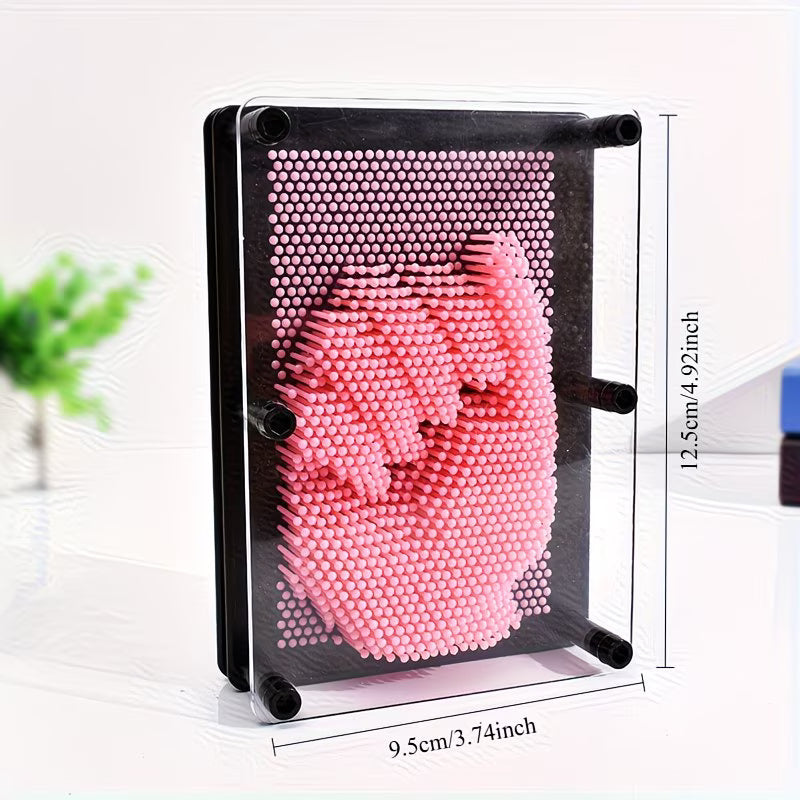 3D Pin Art Board Toy Handprint Variable Needle Painting Toys