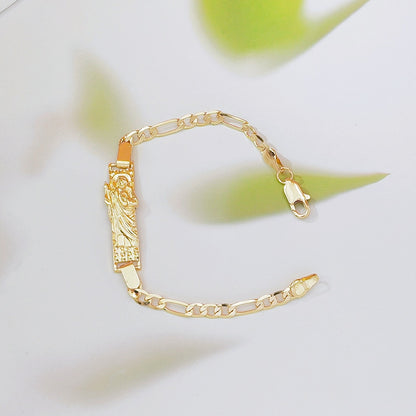 Figaro Link Bracelet for Men & Women