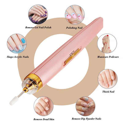 Adjustable Speed · Interchangeable Bits · Home & Salon Use