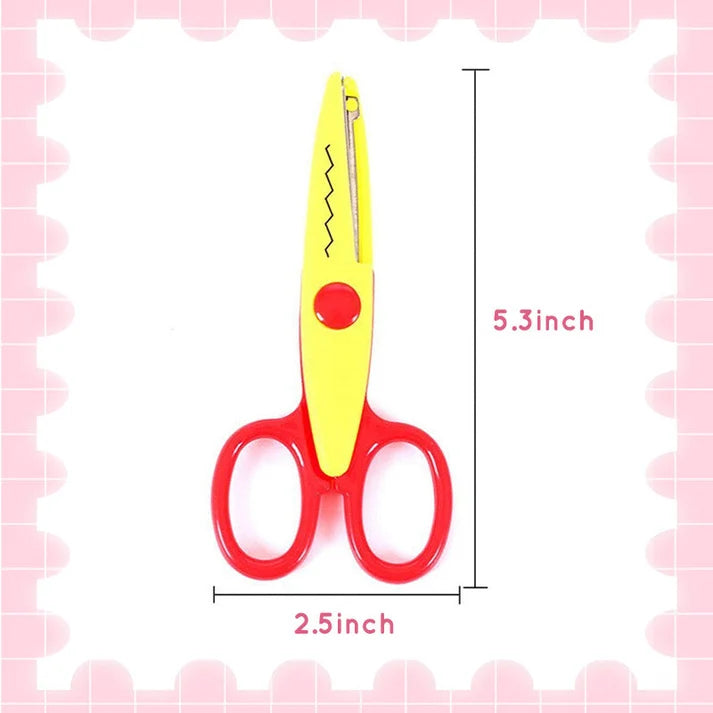 Kids Safety Scissors – Round-Tip, for Crafts & School