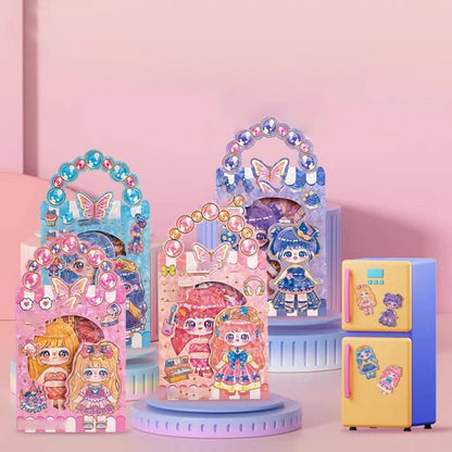 Magnetic Dress-Up Dolls – Reusable & Educational 👗🎨
