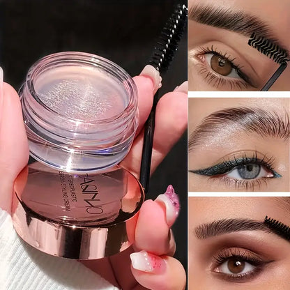 Long-Lasting Waterproof Quick-Dry Brow Gel & Styling Pomade (With Brush Applicator)