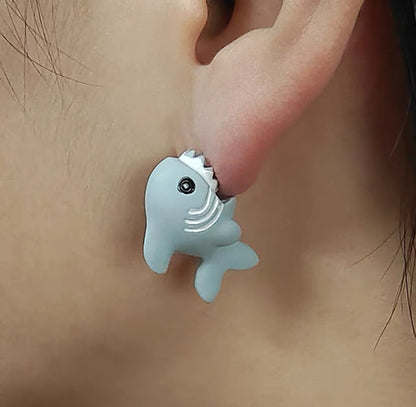 Cute Animal Bite Earrings