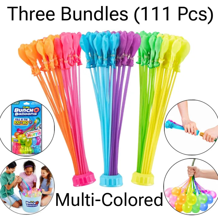 Rapid-Filling Self-Sealing Water Balloons