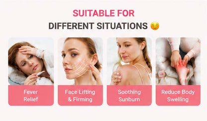 Reusable Ice Facial Roller – Cooling Face & Eye Massager