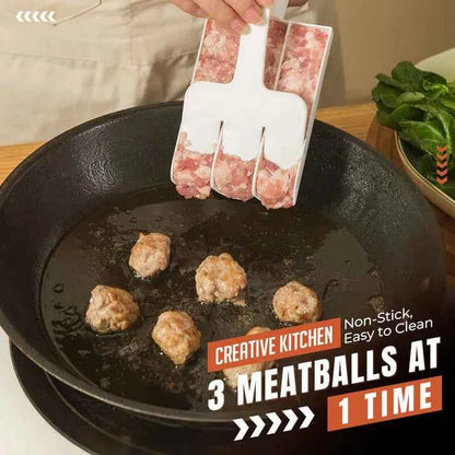 Creative Kitchen Triple Meatball Maker