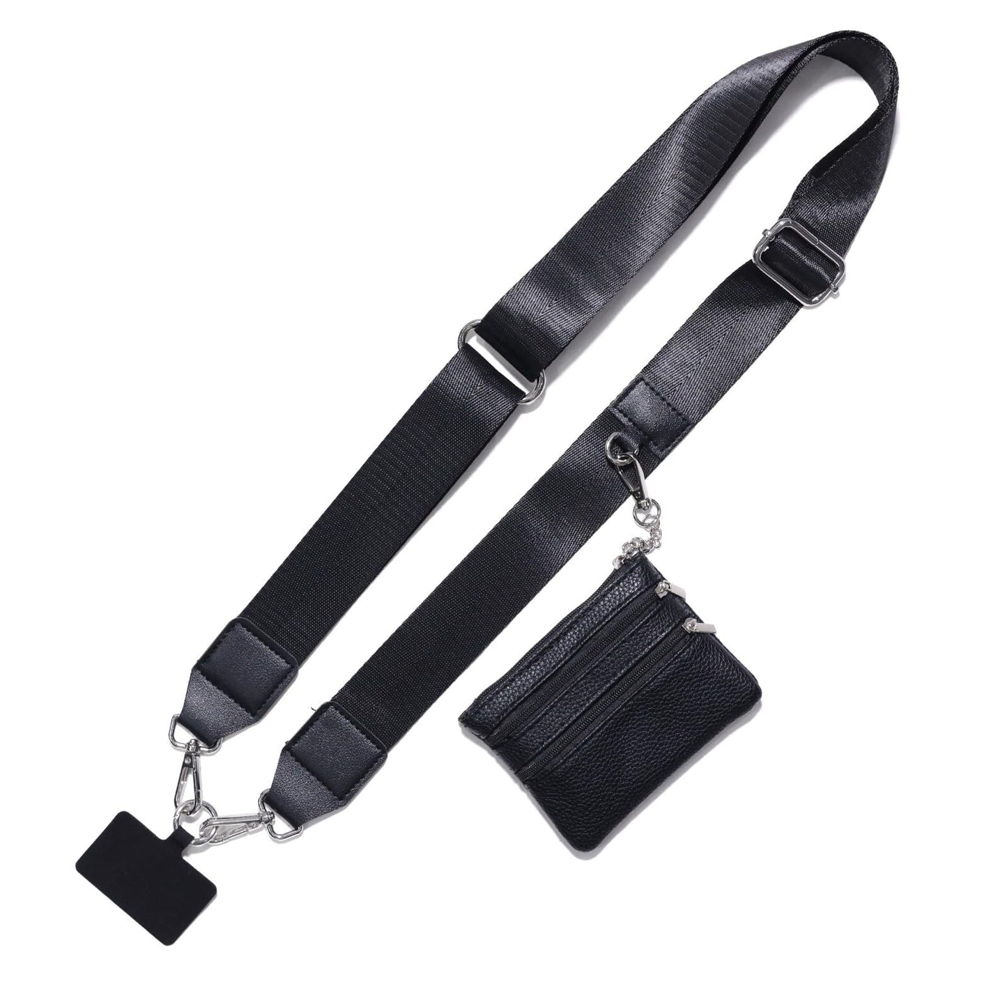 Phone Strap with Zippered Pouch🎉