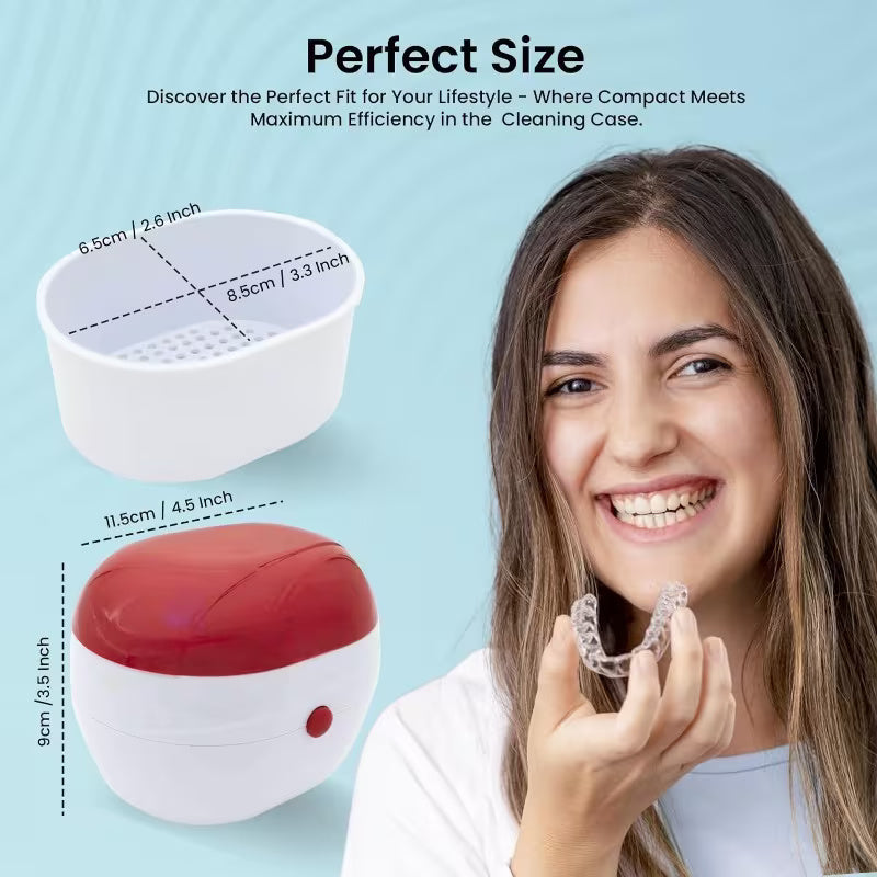 Automatic Denture Cleaning Case / Jewelry Cleaner