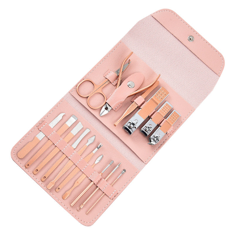 16-Piece Nail Care Set – Complete for Family, All in One Box
