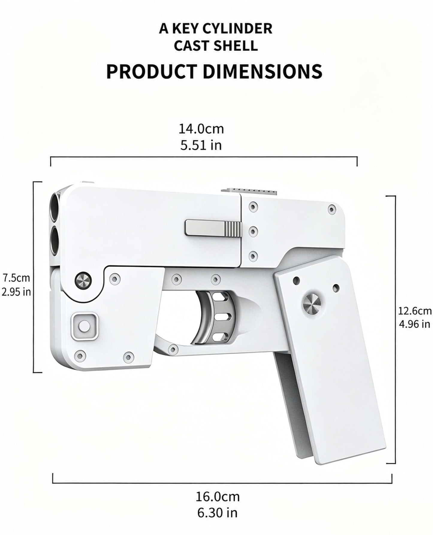 📱🔫 Foldable Phone Toy Gun – Big Fun In Pocket Size!