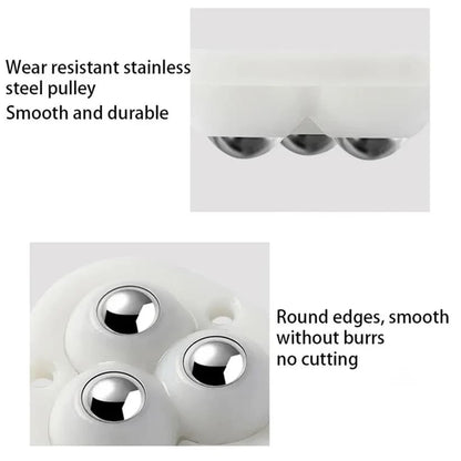 Mini Swivel Wheels – 360° Silent Rotation, Heavy Duty