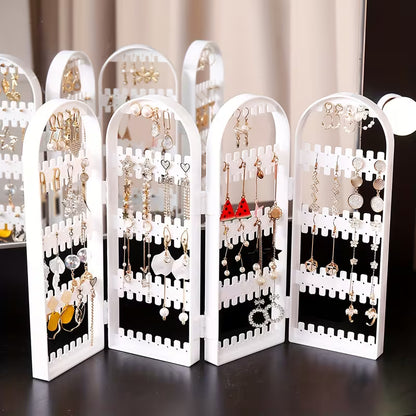240-Hole Large Capacity Oval Jewelry Organizer