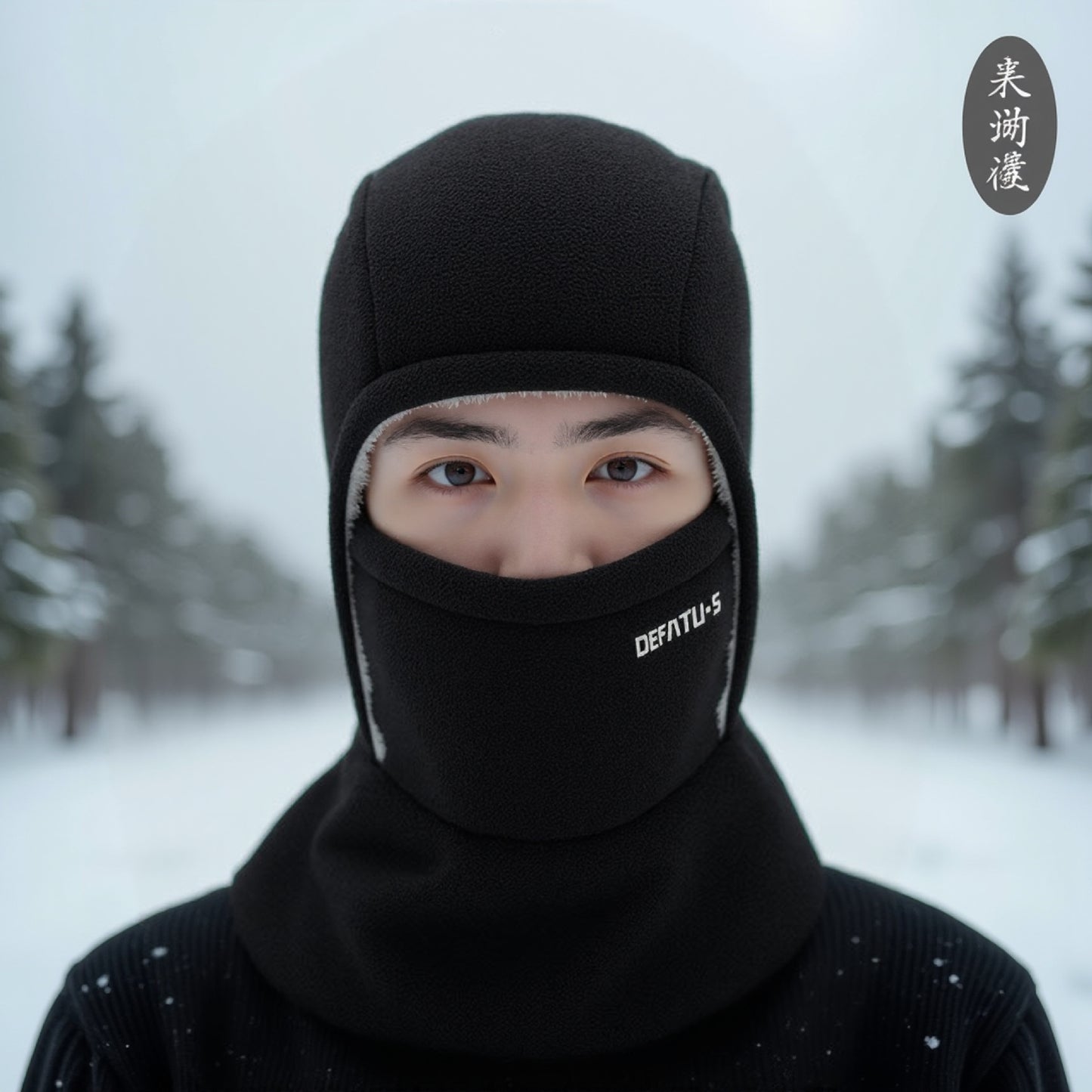 Unisex Winter Warm Neck Mask Ear Protection One Piece Hat