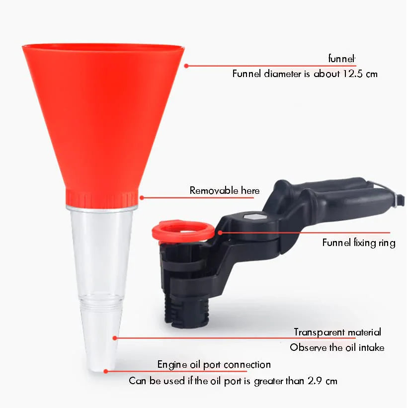 Advanced Engine Oil Funnel Set