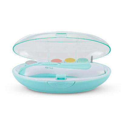 Premium LED Baby Nail Trimmer Set– Safe & Quiet Electric File with Light