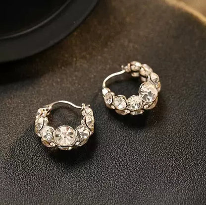 Stylish Rhinestone Earrings
