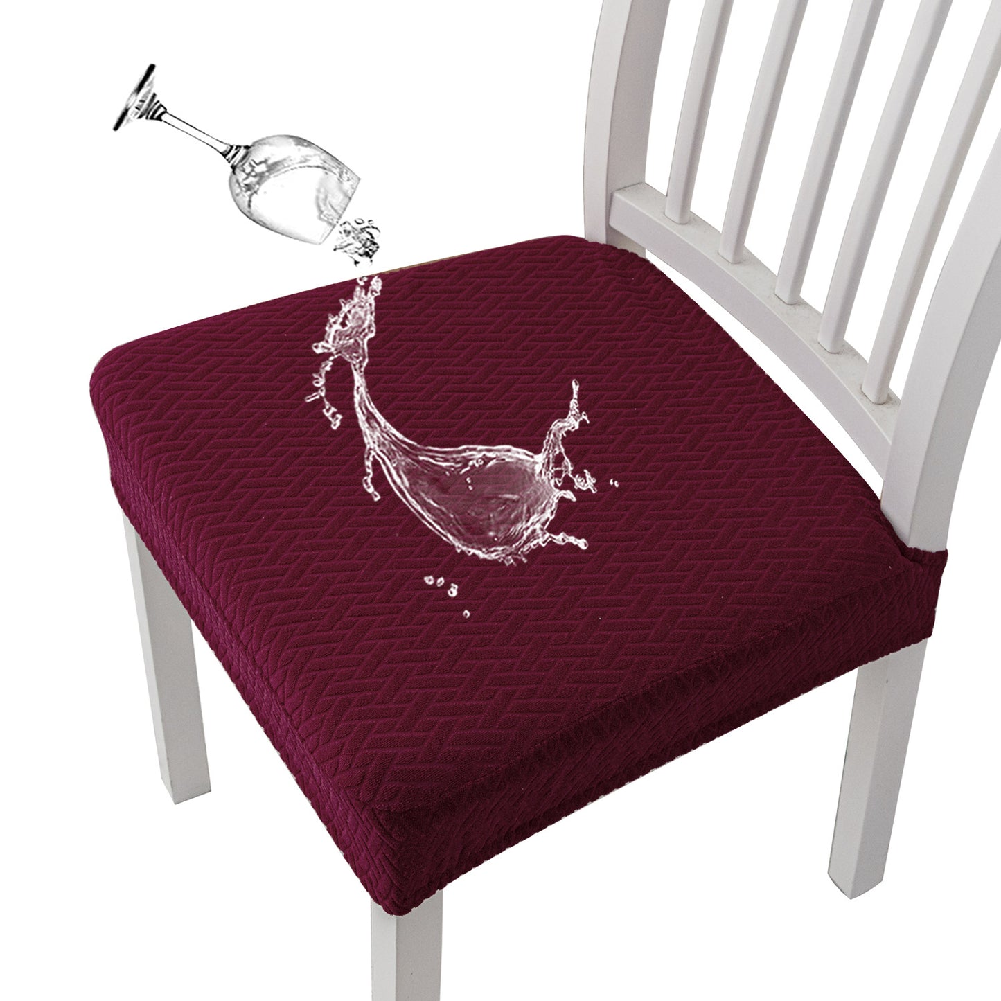 🪑Simple Waterproof Stretchy Chair Cover – Elastic, Anti-Slip & Easy to Clean, Water-Resistant for Quick Wipe 🛡️